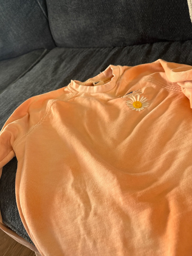 Orange Nike Women-Tops, Small